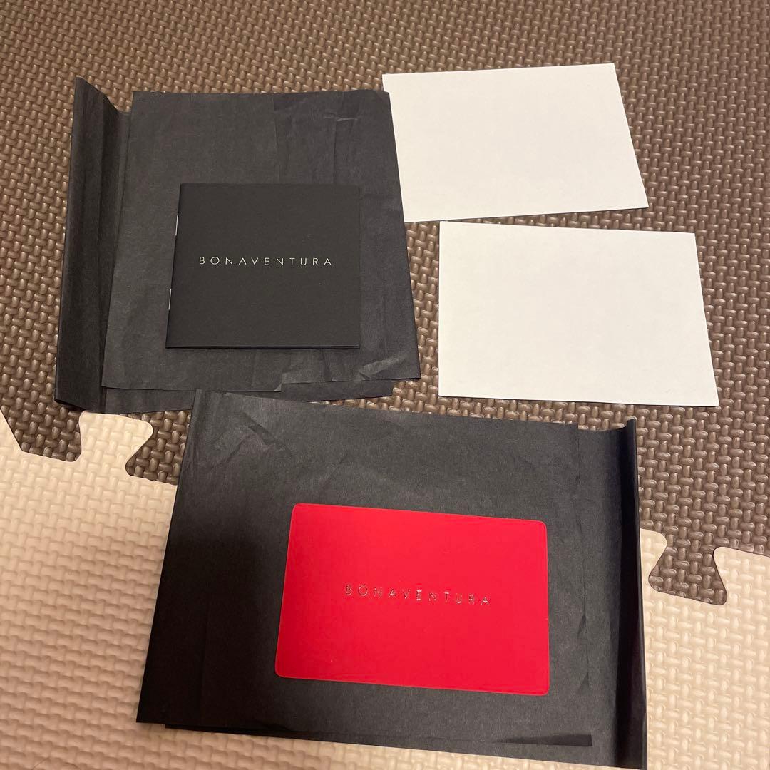 完売品 BONAVENTURA スモール ラウンドジップ ウォレット 黒