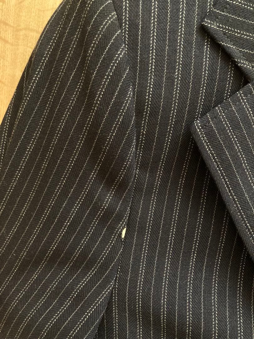 RRL イタリー製ウールストライプ2Pスーツ