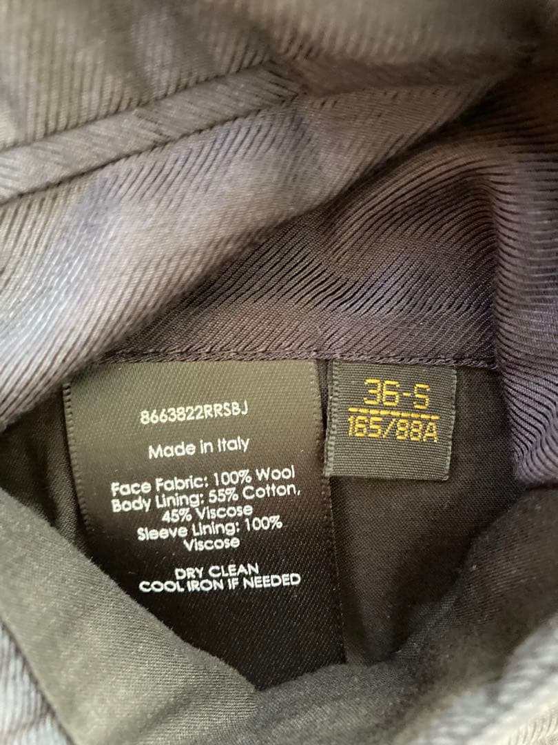 RRL イタリー製ウールストライプ2Pスーツ