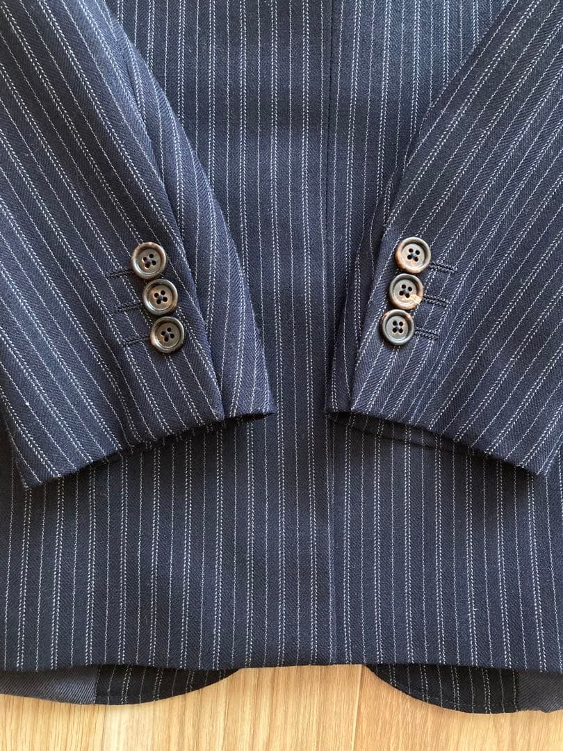 RRL イタリー製ウールストライプ2Pスーツ