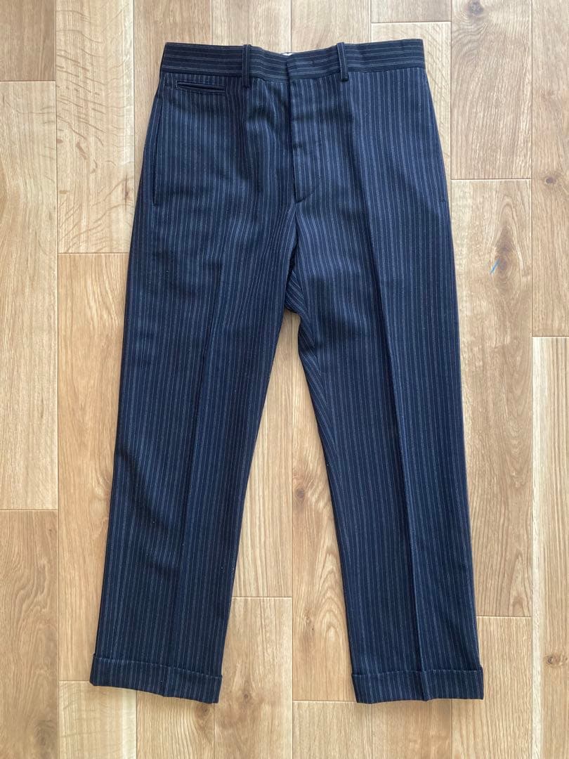 RRL イタリー製ウールストライプ2Pスーツ