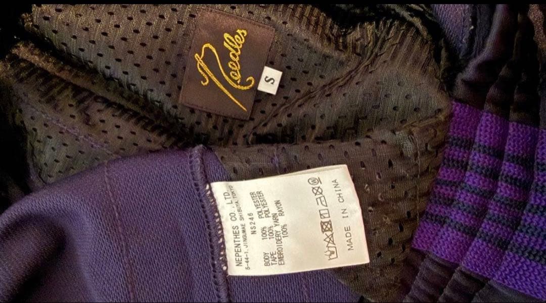 Needles ダークネイビー パンツ S