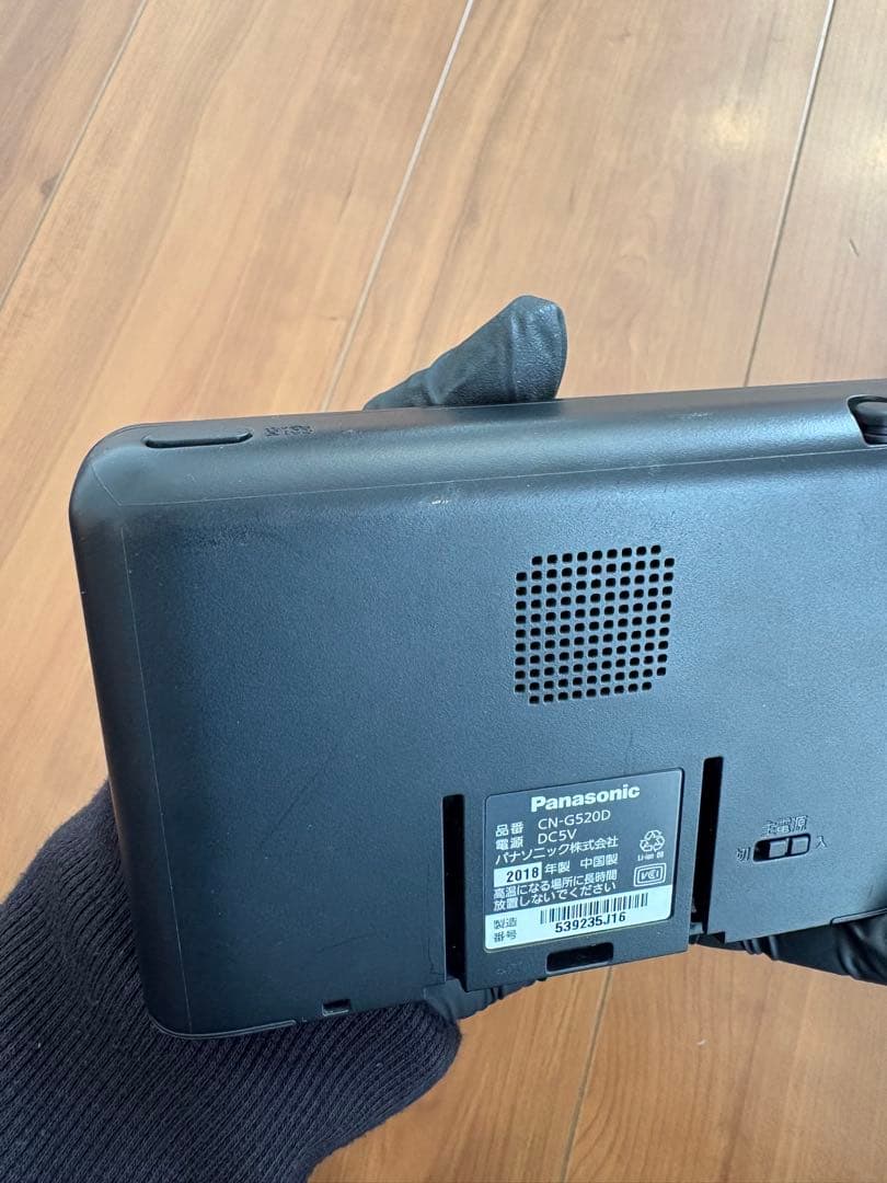 Panasonic CN-G520D ポータブルカーナビゲーション 2018年製