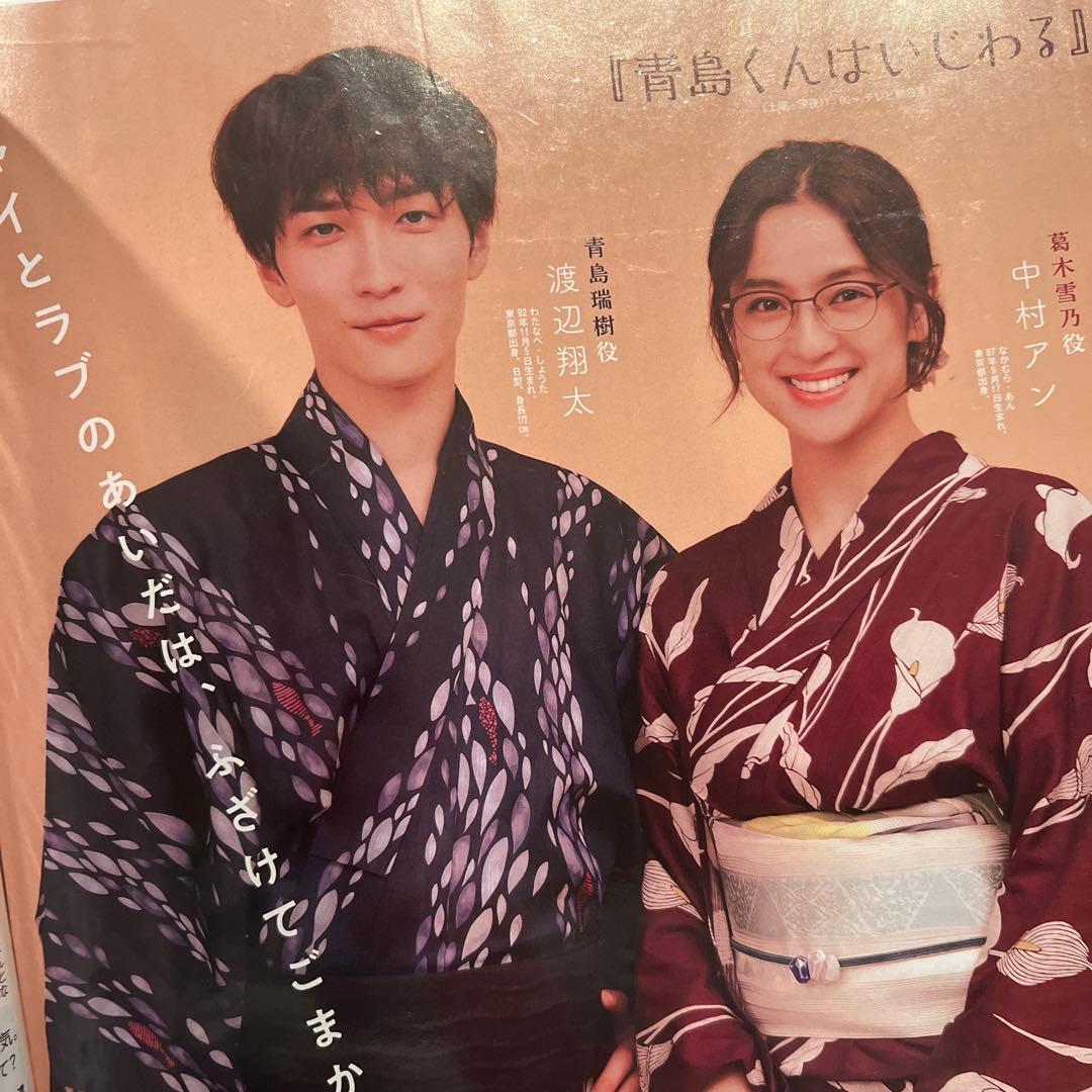 青島くんはいじわる　渡辺翔太　中村アン　切り抜き　まとめ売り