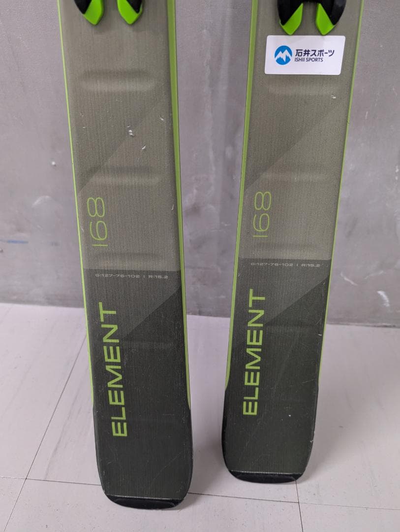 エラン 23-24 ELEMENT GREEN LIGHT SHIFT 金具付き