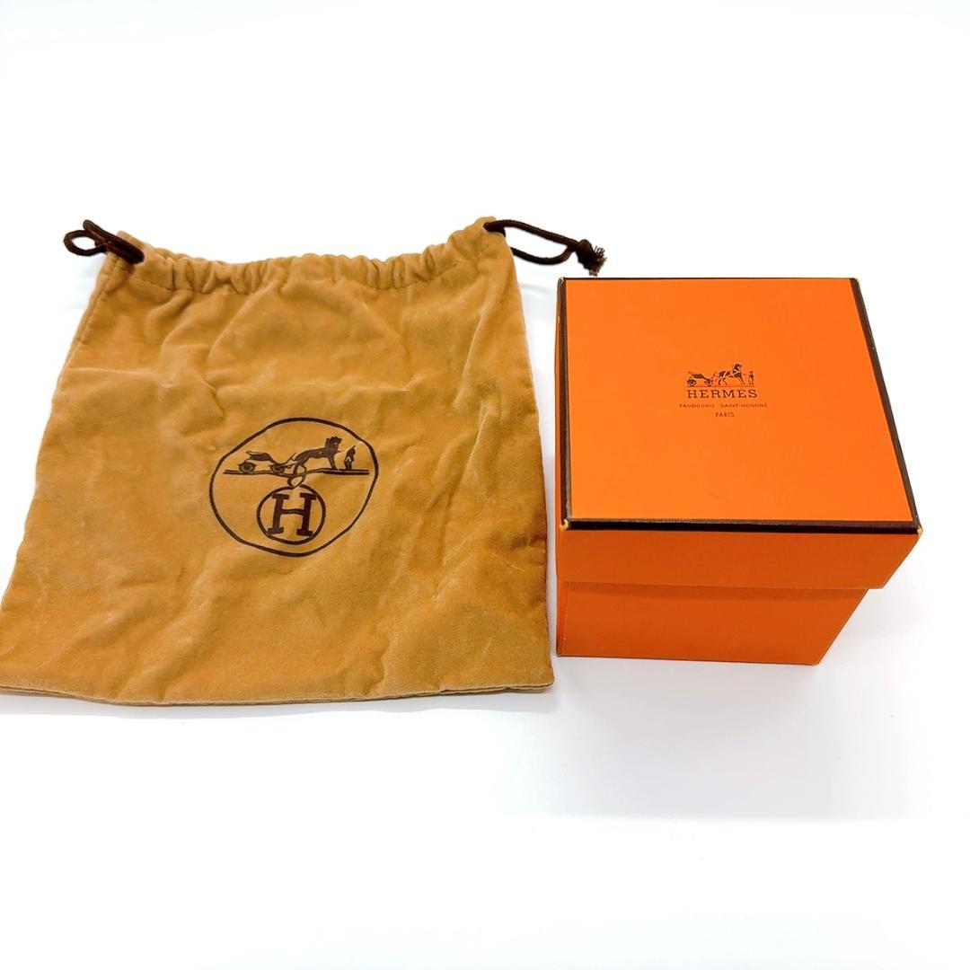 ◇エルメス◇レザー/シフレ/ホイッスル/シルバー/ブラック/ネックレス