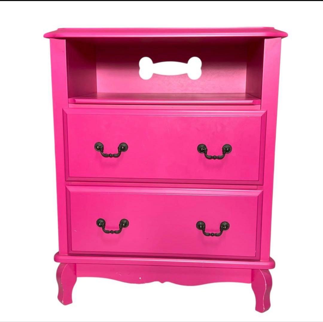 キャビネット　チェスト　タンス 3段　猫脚　FrancFrancフランフラン