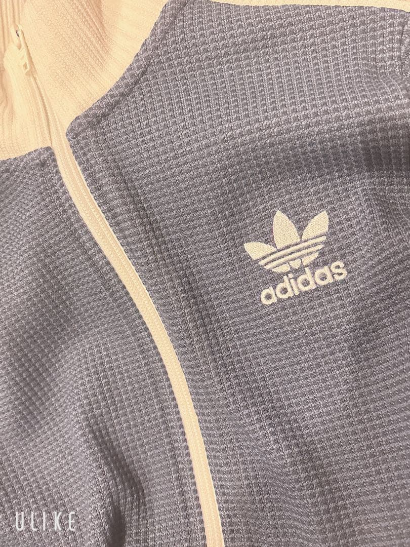 アディダス　クロップトラックトップ　ジャージ　M