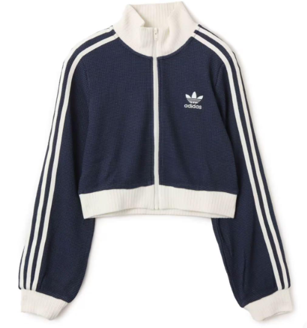 アディダス　クロップトラックトップ　ジャージ　M