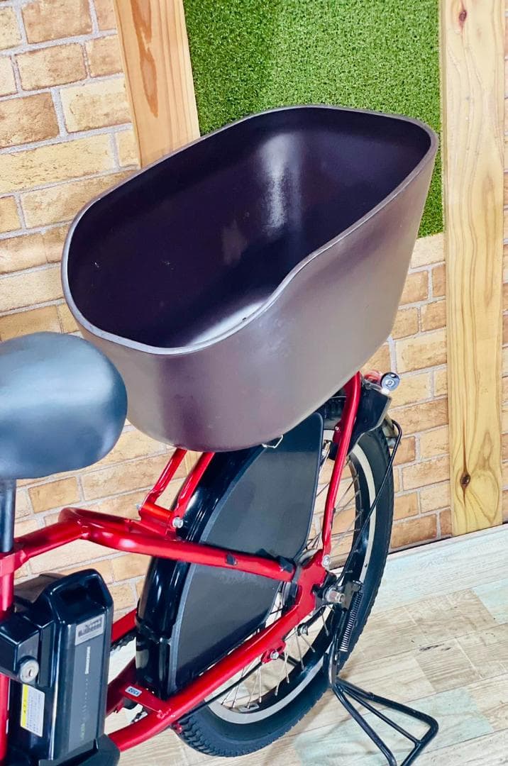 2018 レッド 超人気 BIKKE ブリヂストン電動アシスト自転車 H1302