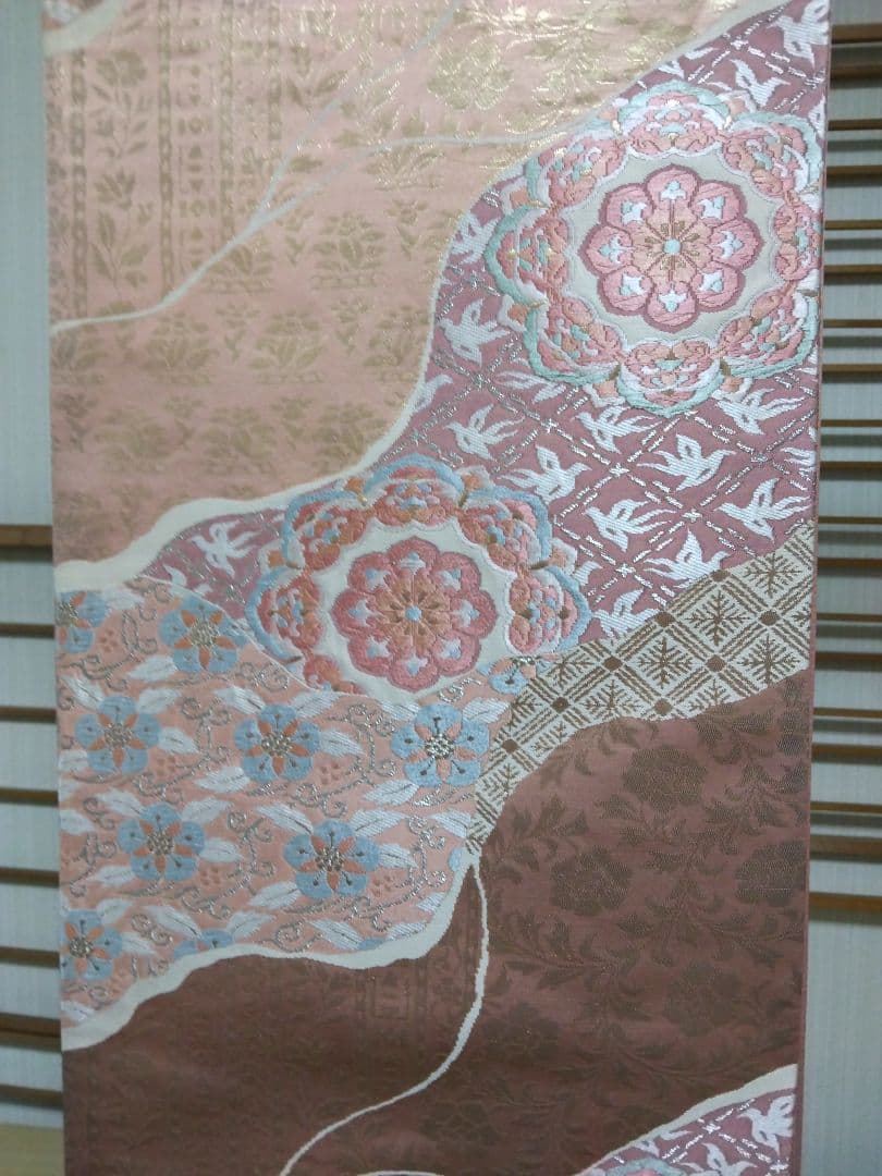 専用 最終値下げ F‐305 付け下げ 京友禅 組紐 袷 金彩 銀彩 暈し 美品