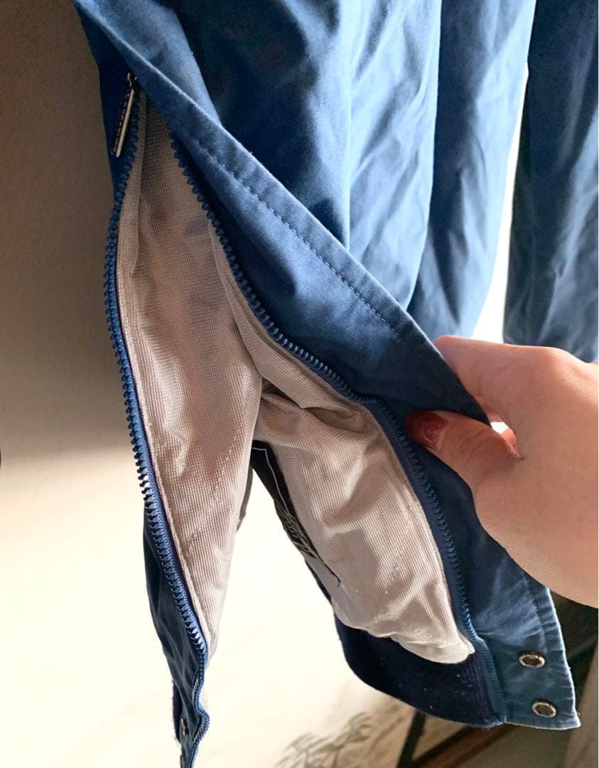 昭和レトロ DESCENTEデサント スキーウェア スノボ ジャケットデニム②