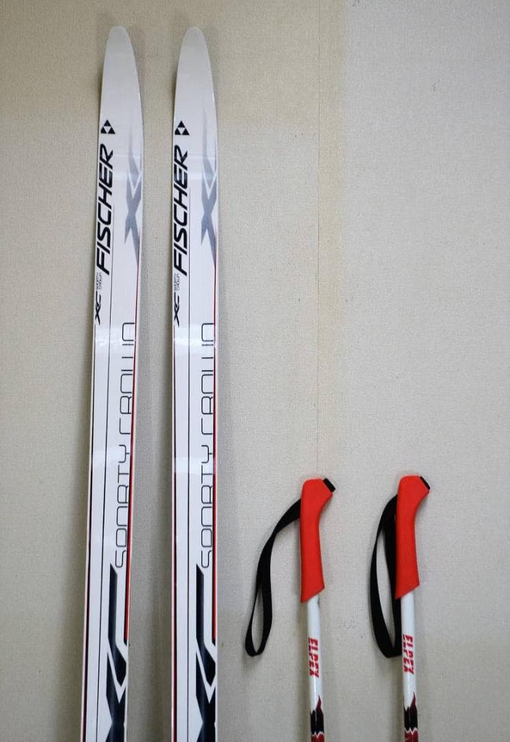 クロスカントリースキー 板•ポール•ブーツ 3点セット 送料無料