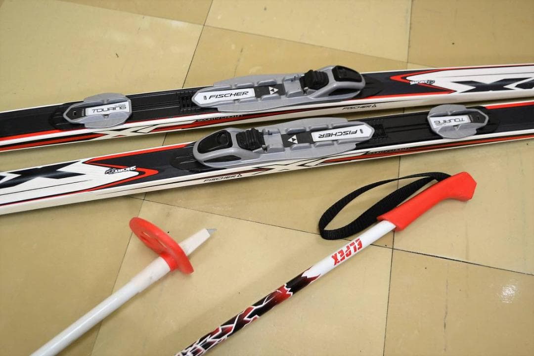 クロスカントリースキー 板•ポール•ブーツ 3点セット 送料無料