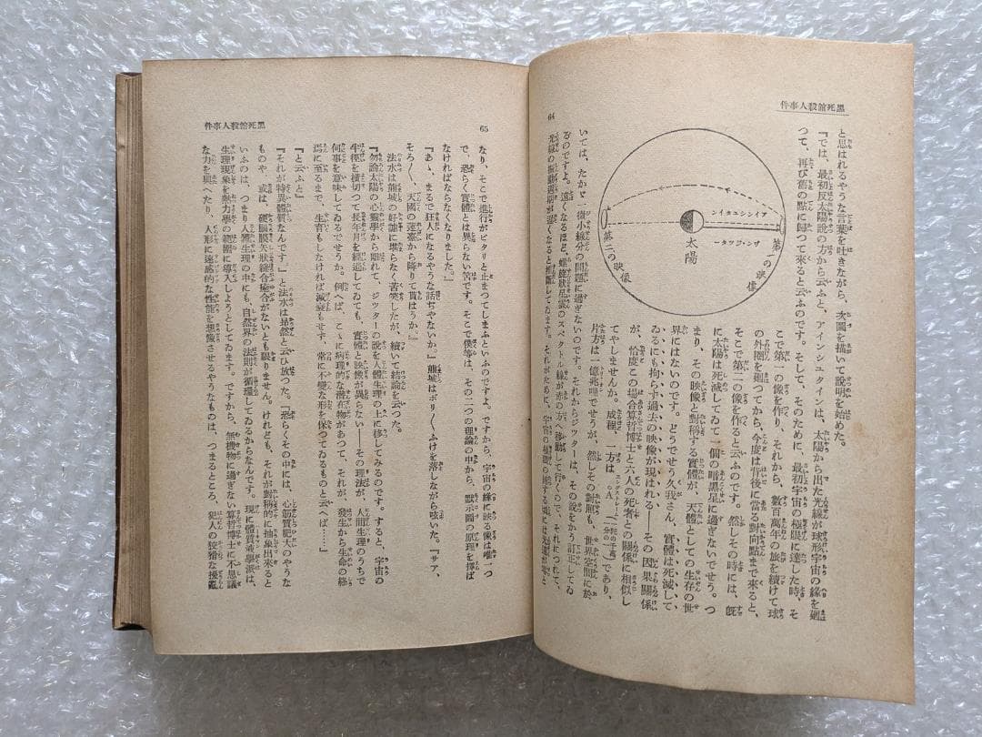 黒死館殺人事件 小栗虫太郎 昭和10年 新潮社 初版 日本三大奇書