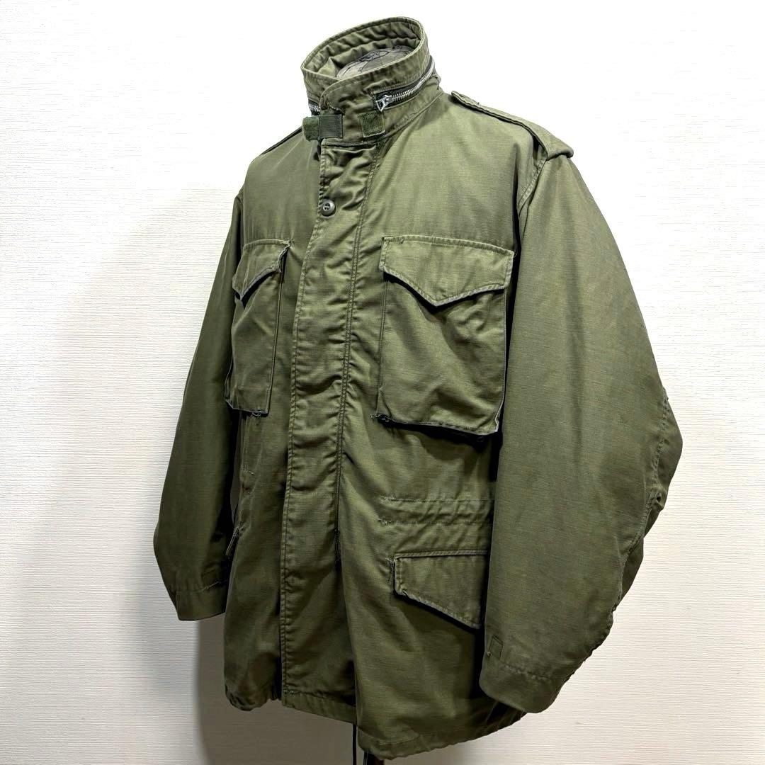 60s M-R 2nd 米軍実物 M-65フィールドジャケット グレーライナー