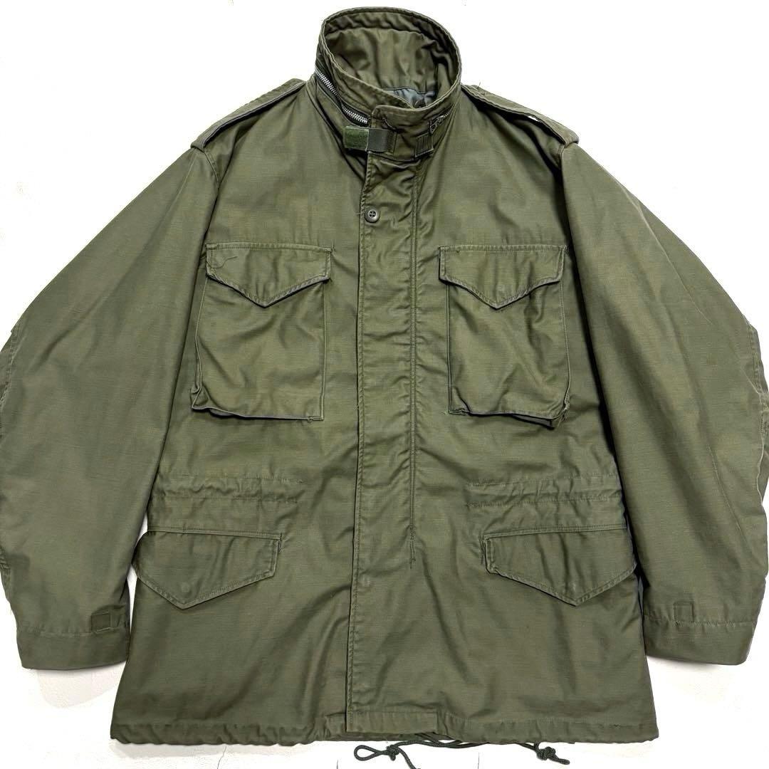 60s M-R 2nd 米軍実物 M-65フィールドジャケット グレーライナー