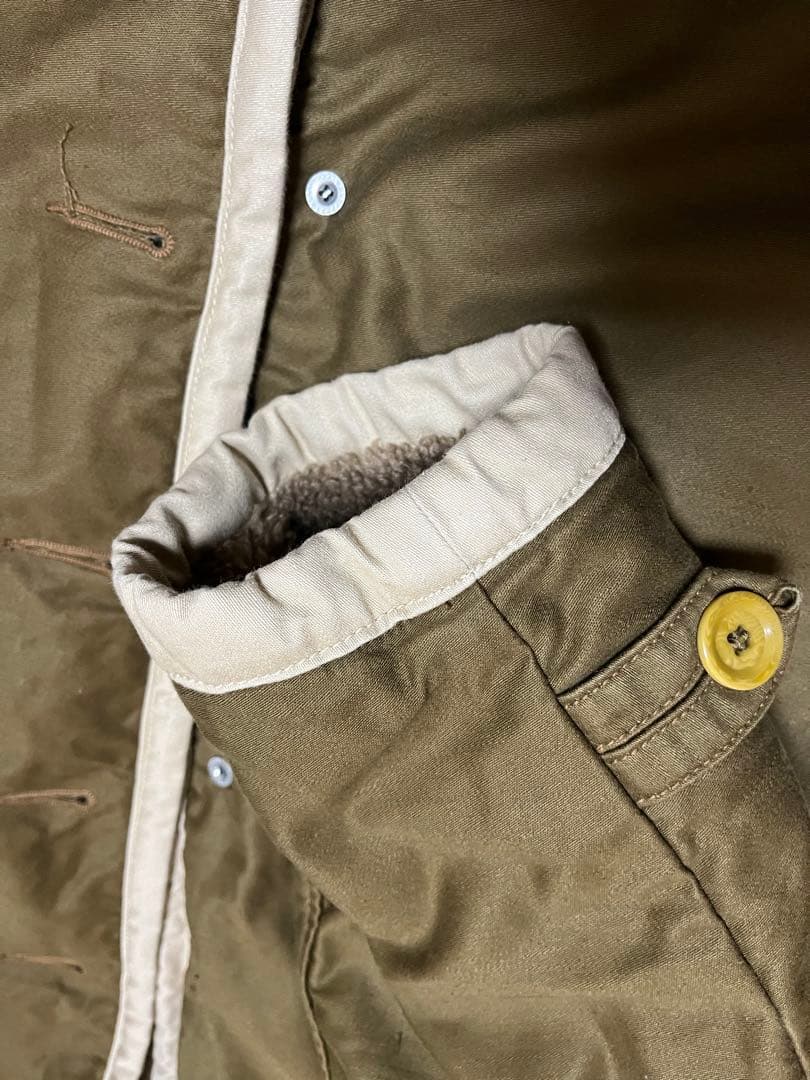 R45RPM サテン×ボア　908 リバーシブルコート