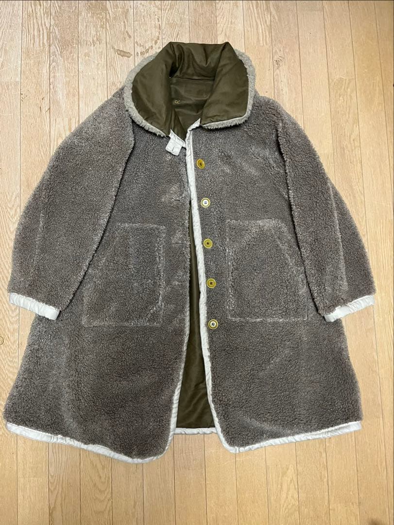 R45RPM サテン×ボア　908 リバーシブルコート