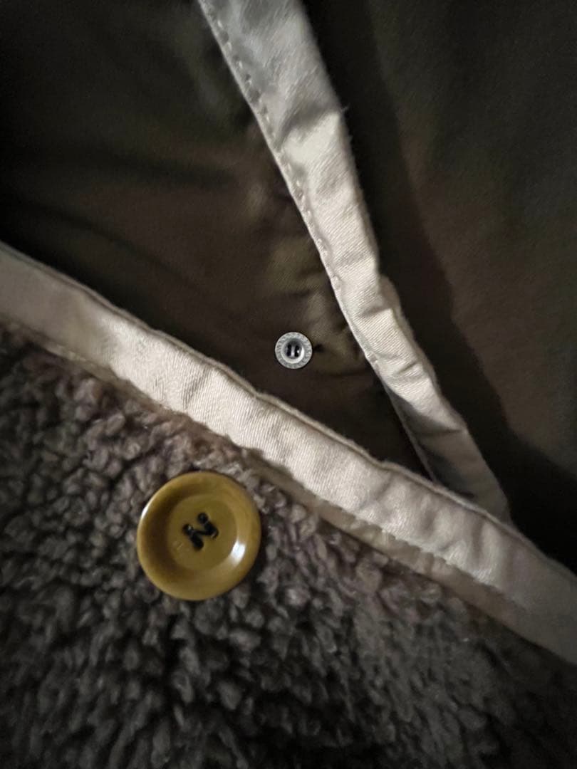 R45RPM サテン×ボア　908 リバーシブルコート