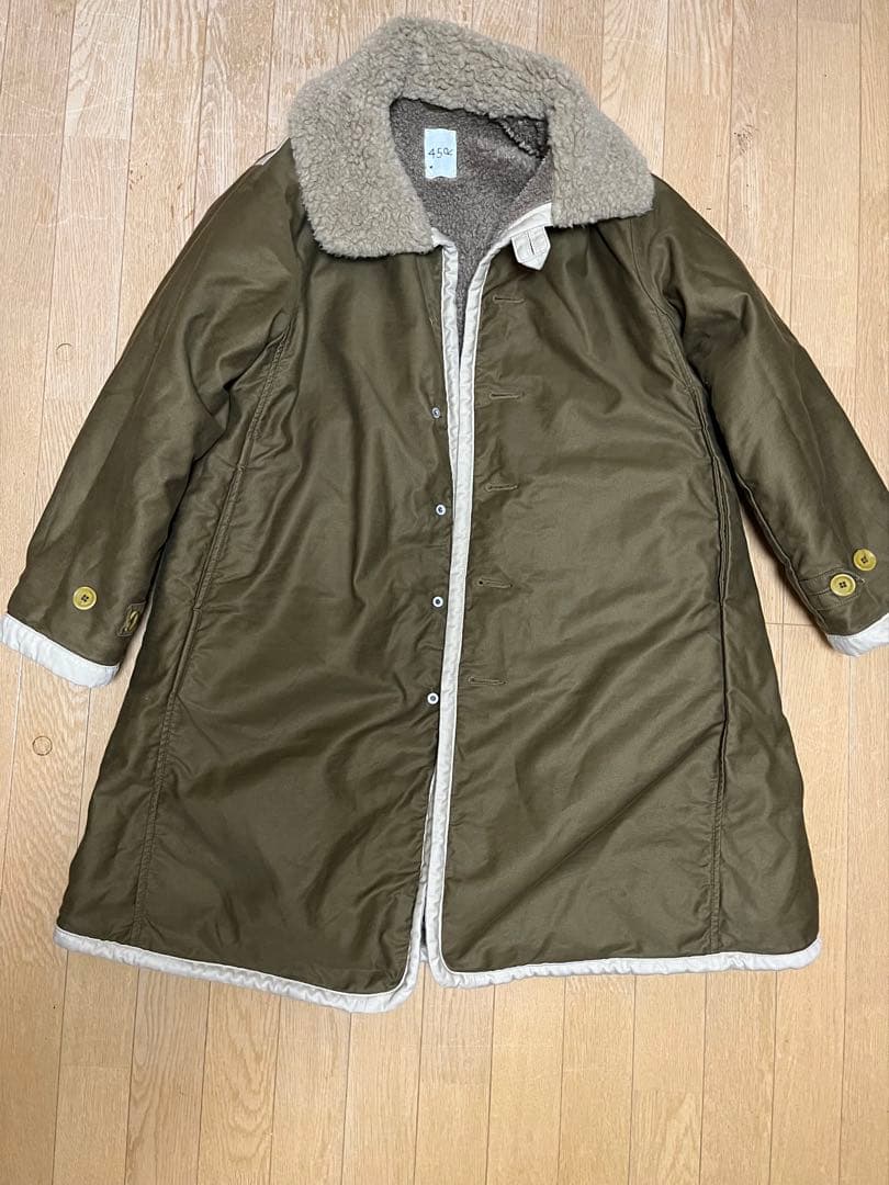 R45RPM サテン×ボア　908 リバーシブルコート