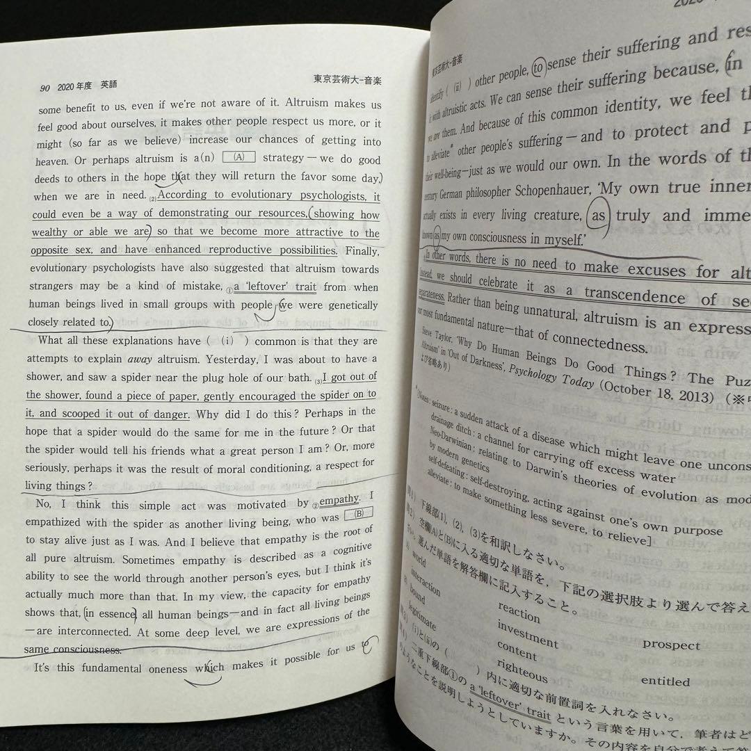 赤本　東京芸術大学　東京藝術大学　2002年～2023年　22年分
