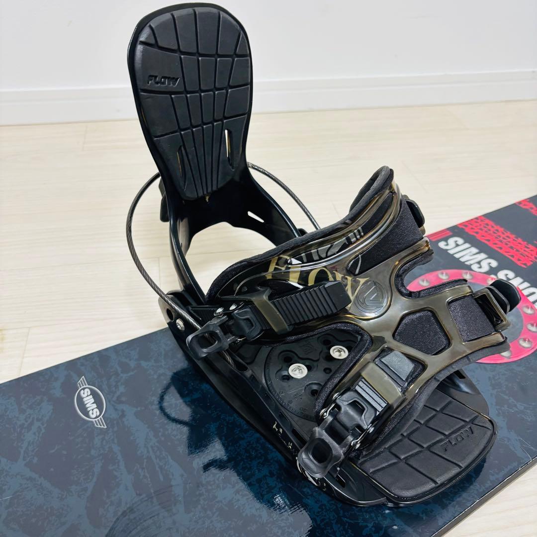 SIMS CLASH 155 Flow FLITE スノーボード　セット