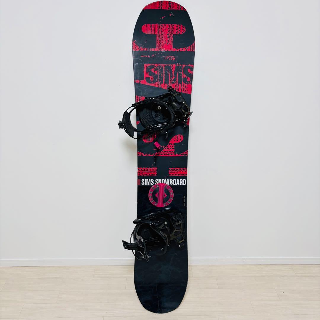 SIMS CLASH 155 Flow FLITE スノーボード　セット