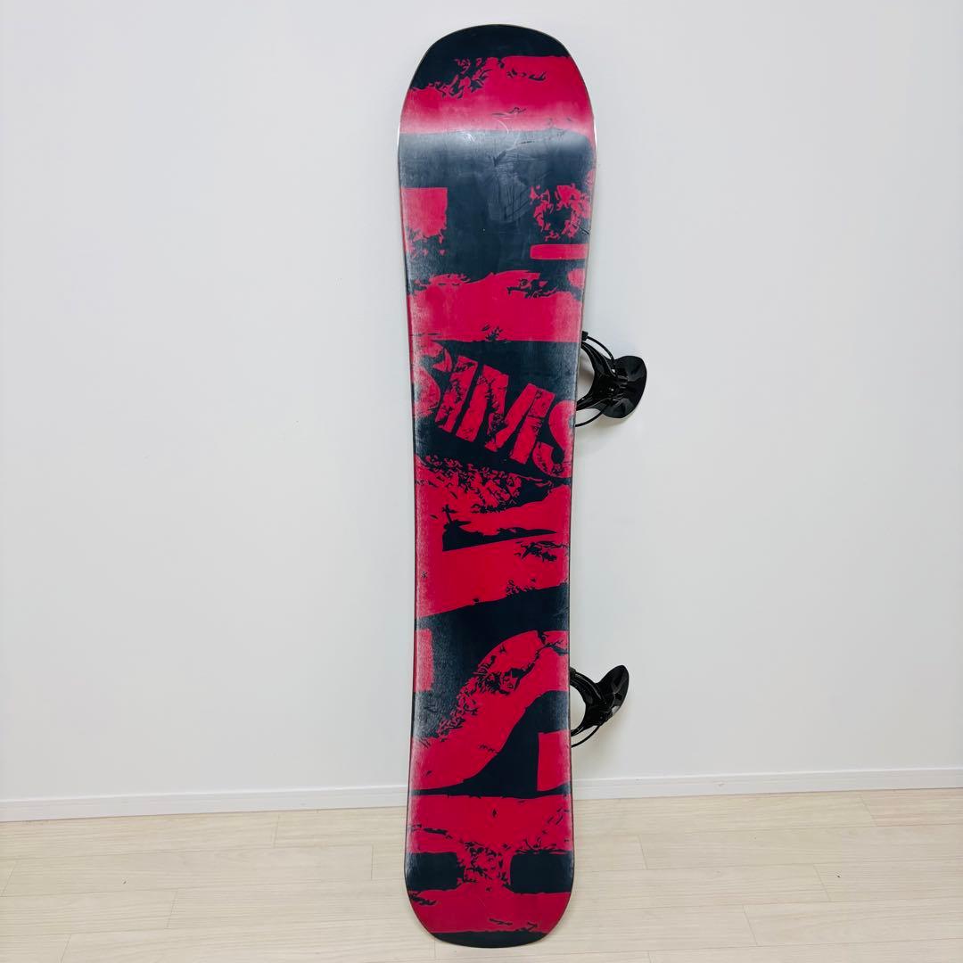 SIMS CLASH 155 Flow FLITE スノーボード　セット