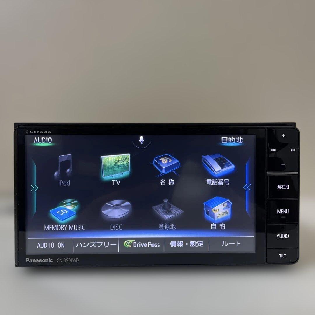 パナソニックナビゲーションCN-RS01WD非常に優れ 地図 2014/HDMI