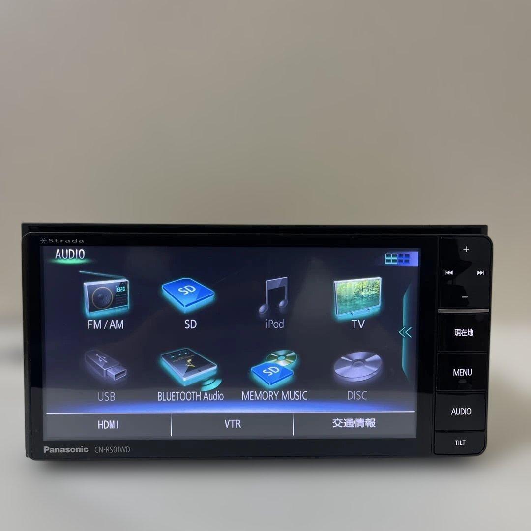 パナソニックナビゲーションCN-RS01WD非常に優れ 地図 2014/HDMI