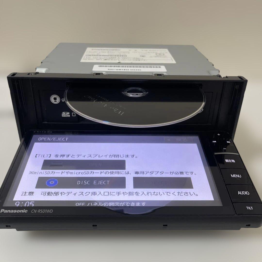 パナソニックナビゲーションCN-RS01WD非常に優れ 地図 2014/HDMI