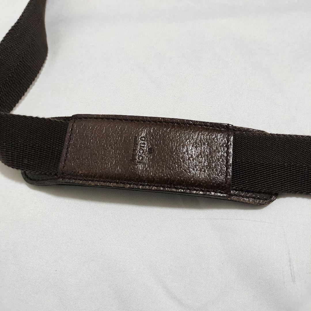 GUCCI GGパターン ショルダーバッグ　キャンバス　斜め掛け