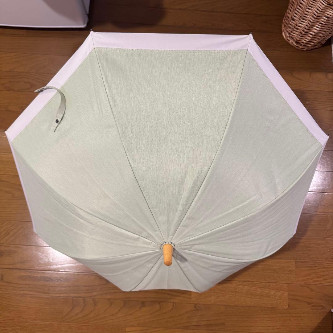 サンバリア100 日傘 コンビmoku(グリーン) Sサイズ