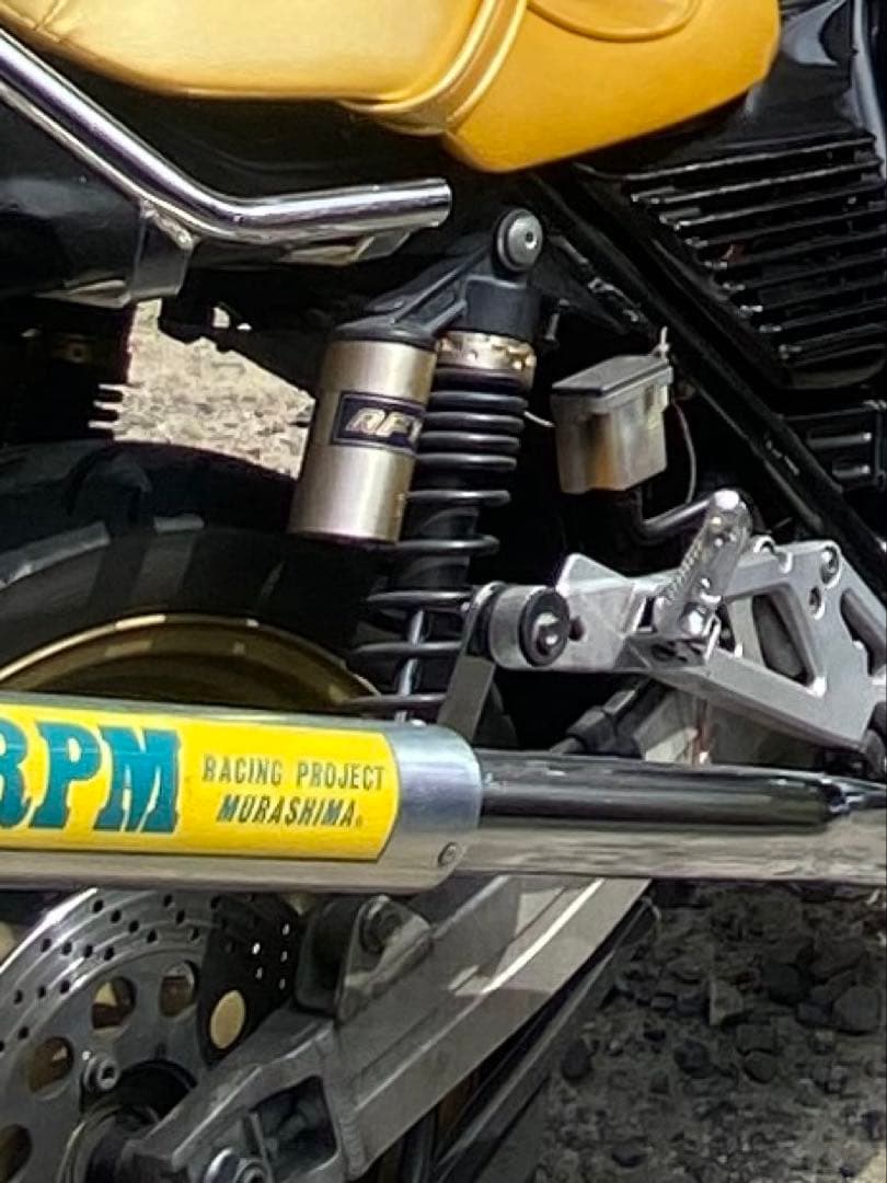 GSX400インパルスgk7ca RPM RAGING PROJECTマフラー