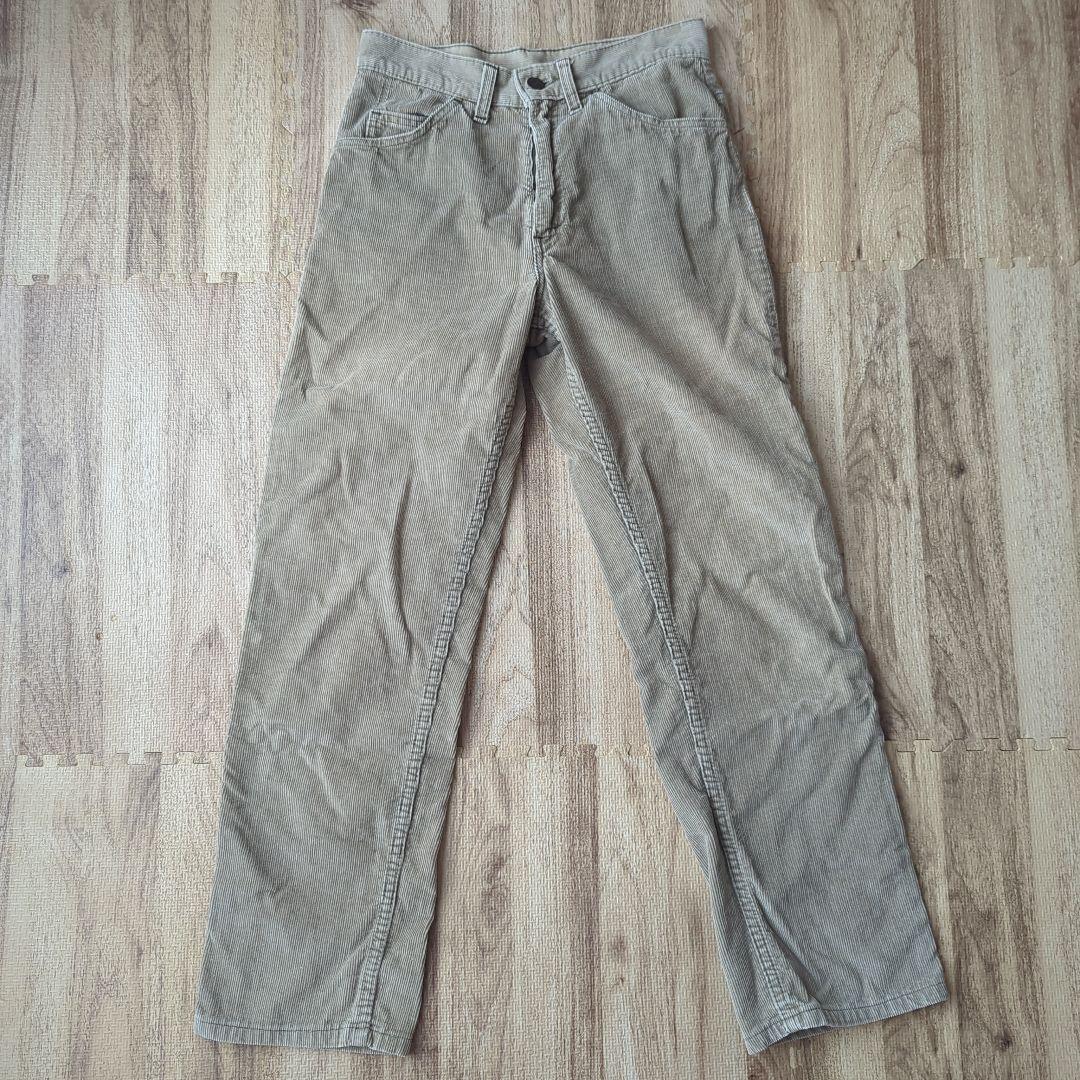 60s Levi’s 518 コーデュロイパンツ BIGE