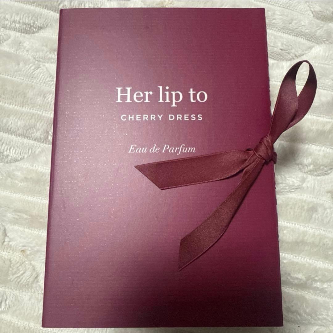 香水(女性用) Her lip to Cherry Dress Eau de Parfum