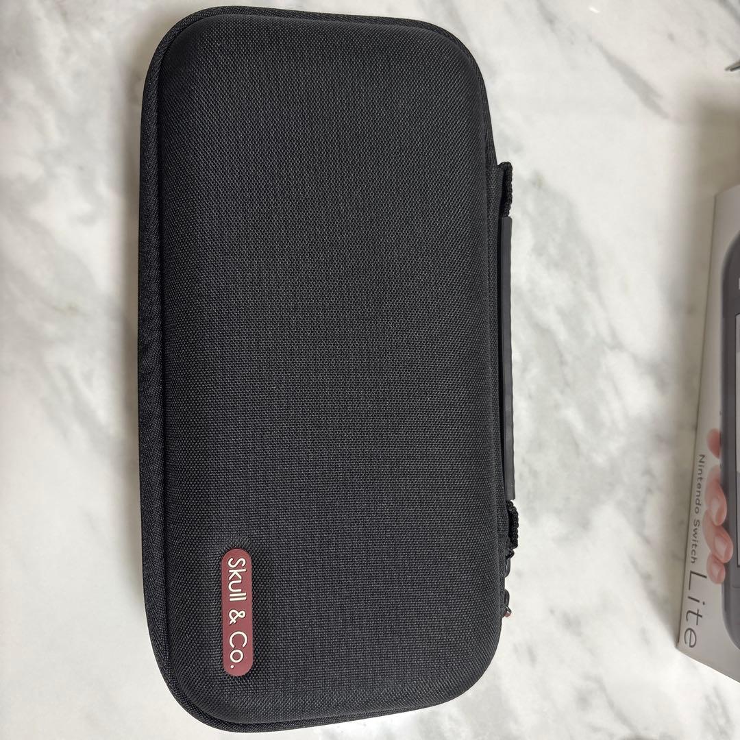 【美品】Nintendo Switch Lite グレー 本体 充電器、外箱付き