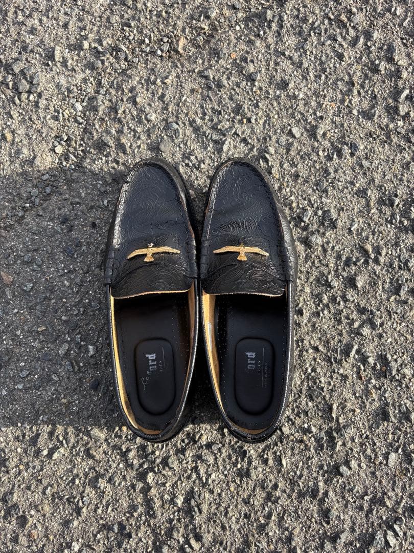 最終値下げ　kenford ペイズリーローファー　全面