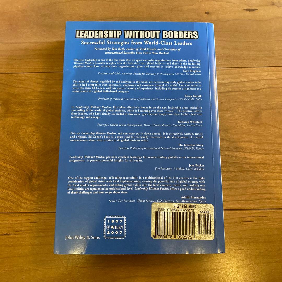 ビジネス・経済 LEADERSHIP WITHOUT BORDERS