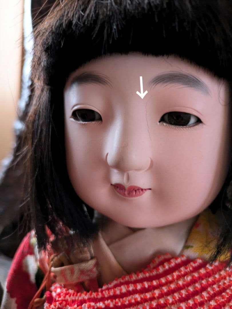 【専用】15号 戦前　戦中結納　 市松人形着物　丸平　大木平蔵　ビスクドール