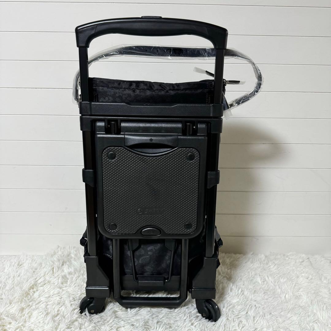 新品未使用✨SWANY スワニー　座面付き　買い物カート　キャリーバッグ　椅子