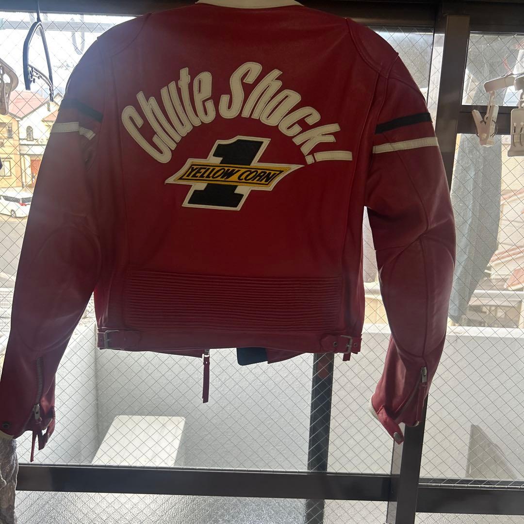 d*2様 Yellow Corn Chute Shock レザージャケット Mサ