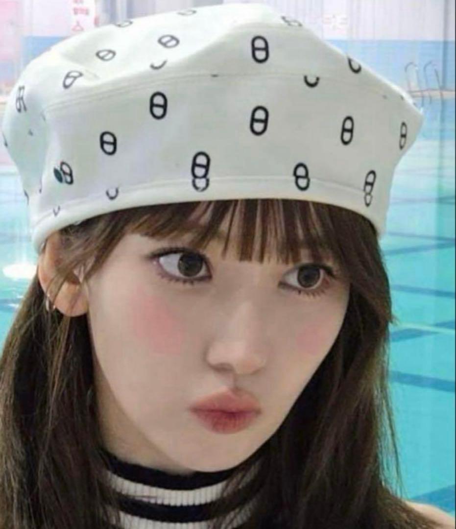 エルメス　サントノーレ　ベレー帽　宮脇咲良