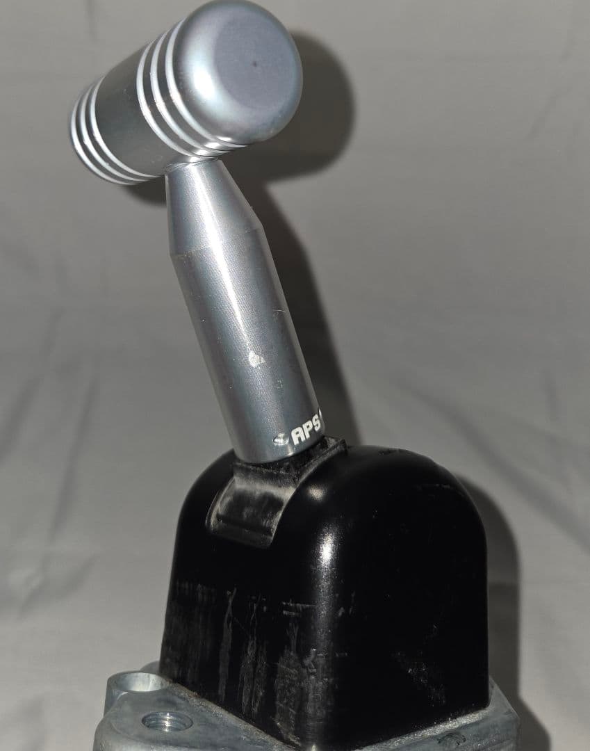 17プロフィア用 ショート パーキングブレーキレバー シルバー