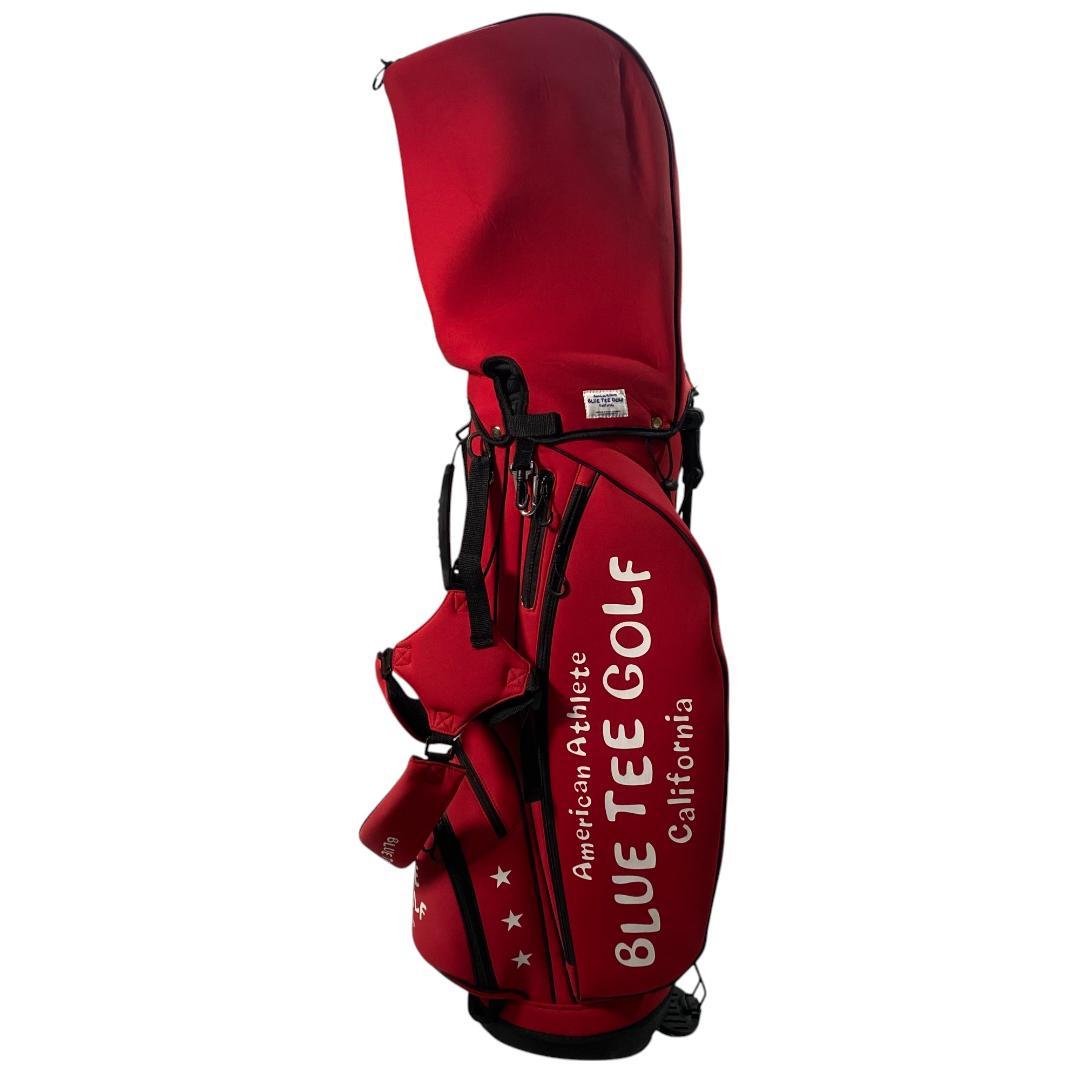 ブルーティー ゴルフ BLUE TEE GOLF キャディバッグ レッド ゴルフ