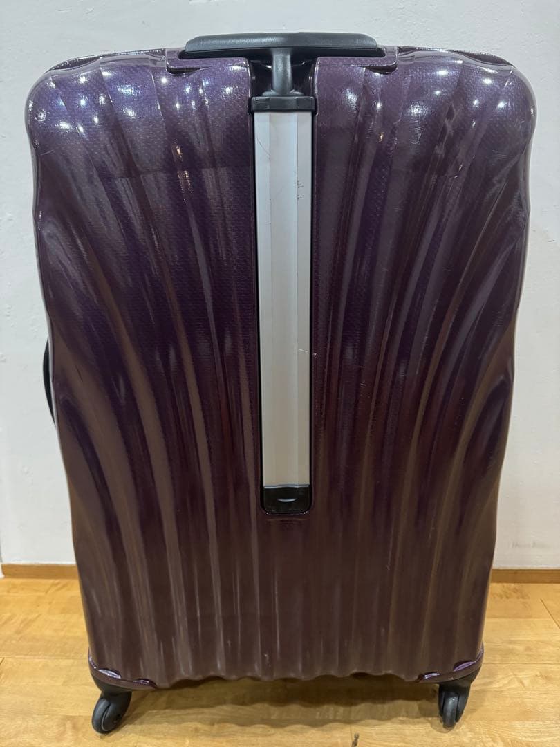 サムソナイト　コスモライト　スーツケース　123L 紫 最終値下げ！