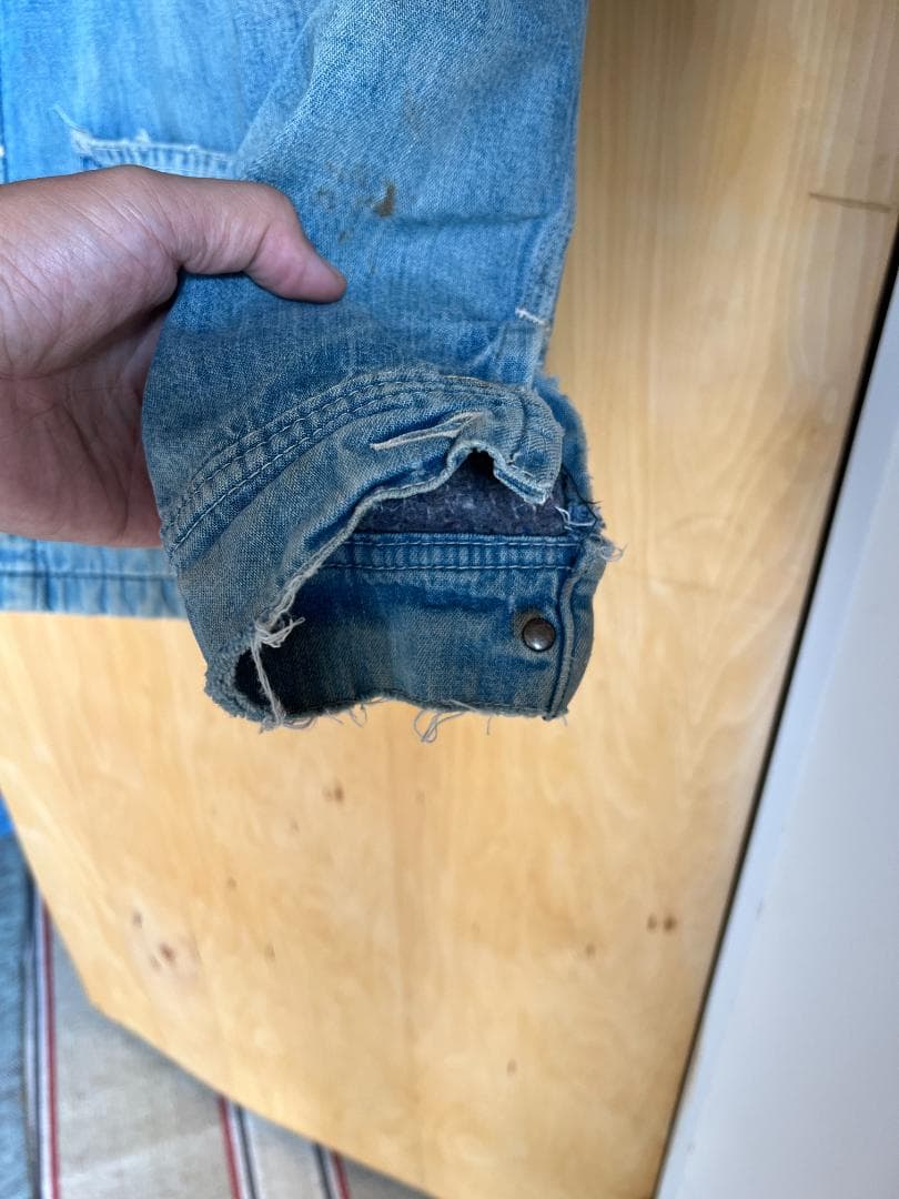 80s Lee 81-LJ デニム カバーオール ブランケット付 アメリカ製