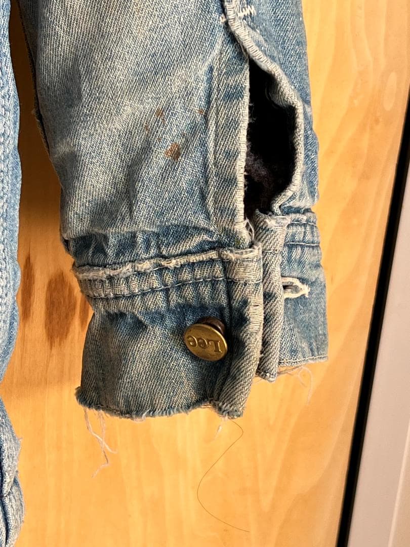 80s Lee 81-LJ デニム カバーオール ブランケット付 アメリカ製