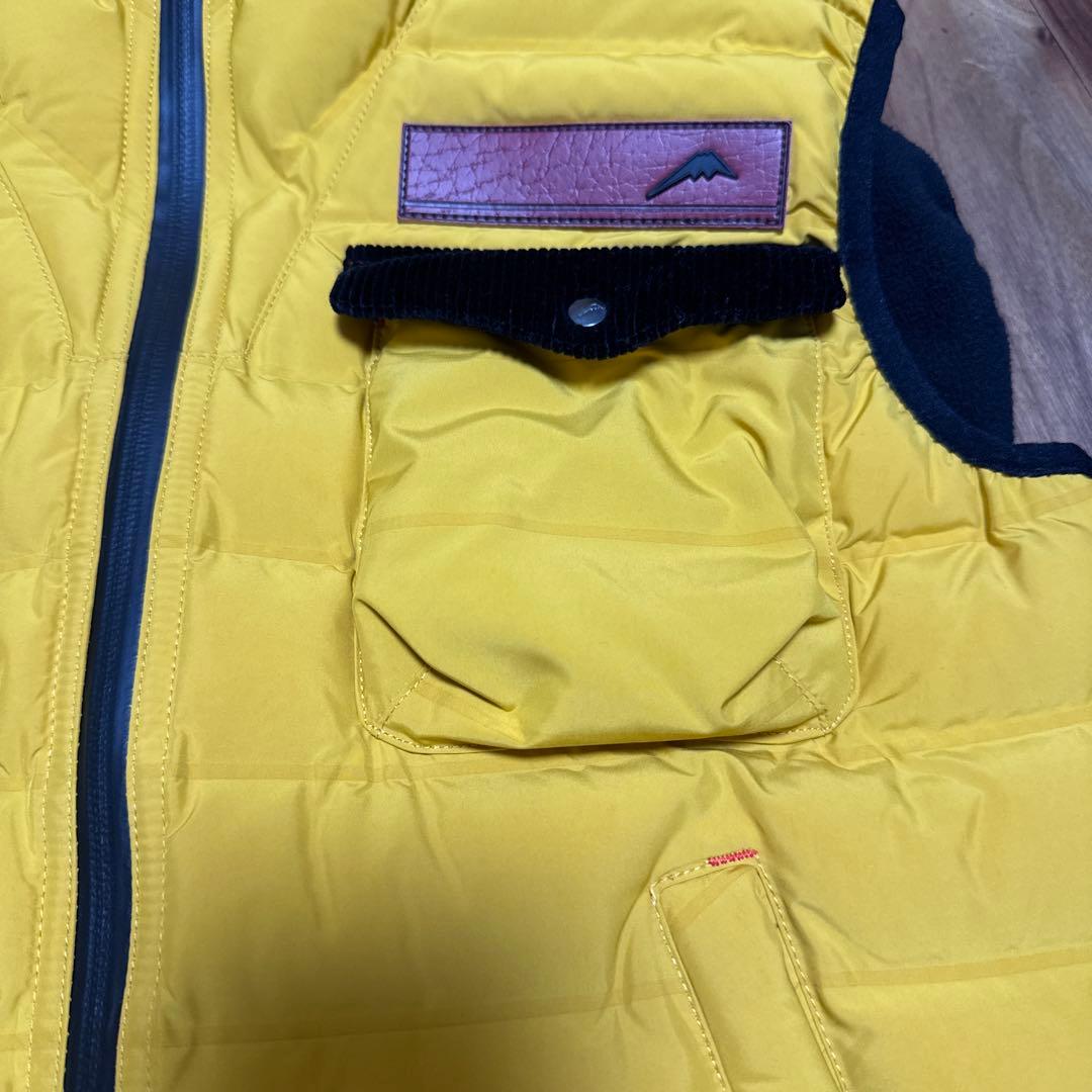 クシタニ　マスタードカラーベスト　Lサイズ